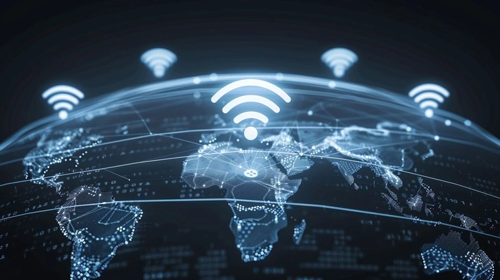 Map showing global coverage of NexHub